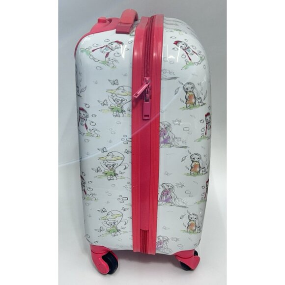 Disney Princess Animators Collection Luggage Rolling Carry On Suitcase for Kids - Picture 4 of 14